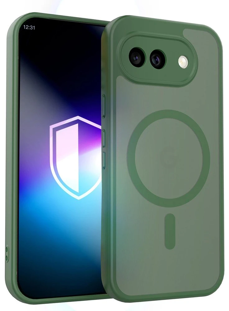 Dėklas 3Mk apsauga „Google Pixel 10A“ – 3mk „Misty MagCase“ Žalias