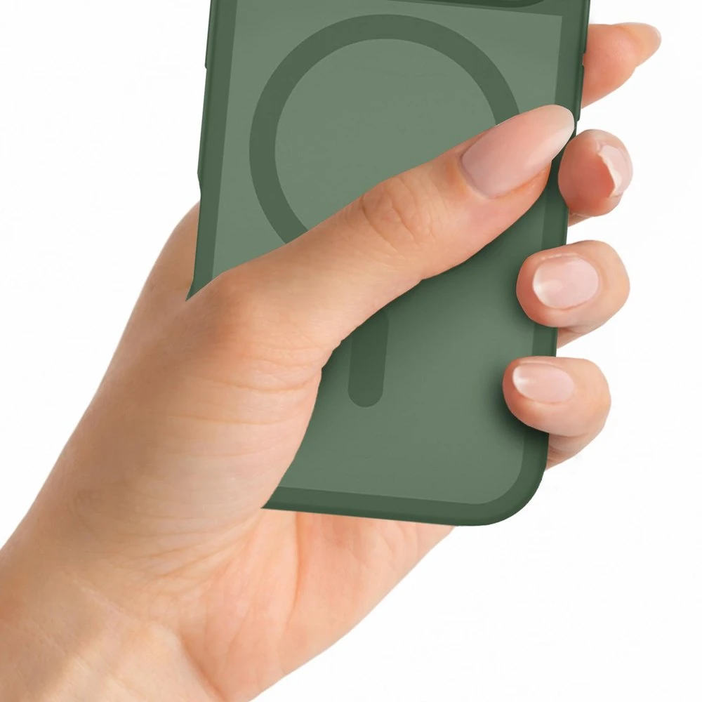 Dėklas 3Mk apsauga „Google Pixel 10A“ – 3mk „Misty MagCase“ Žalias