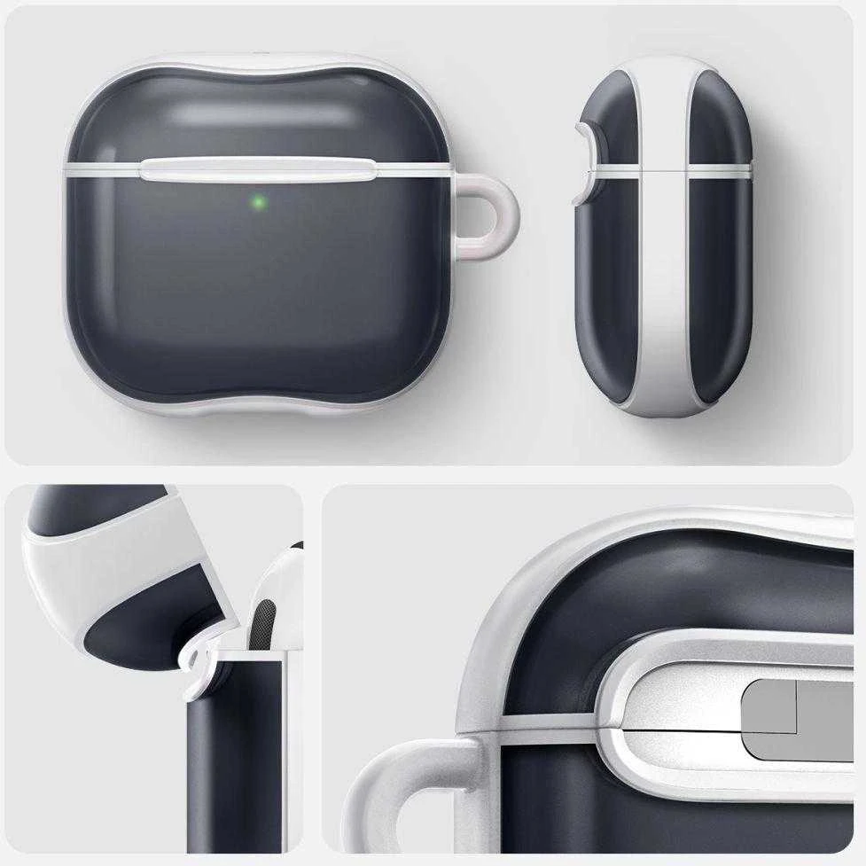 Apple AirPods 4 Spigen Classic C2 Graphite ausinių dėklas