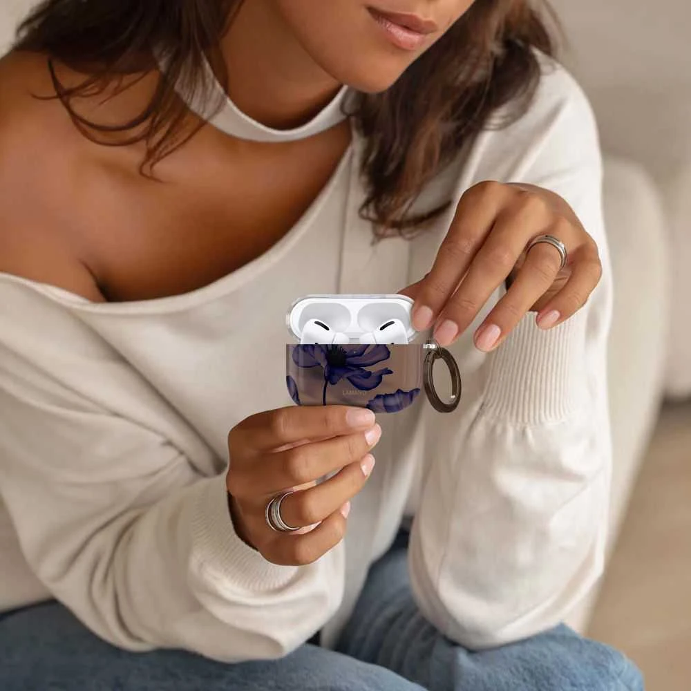 Dėklas Tech-Protect Lamano case for AirPods Pro 1 / 2 - ruda-violetinė