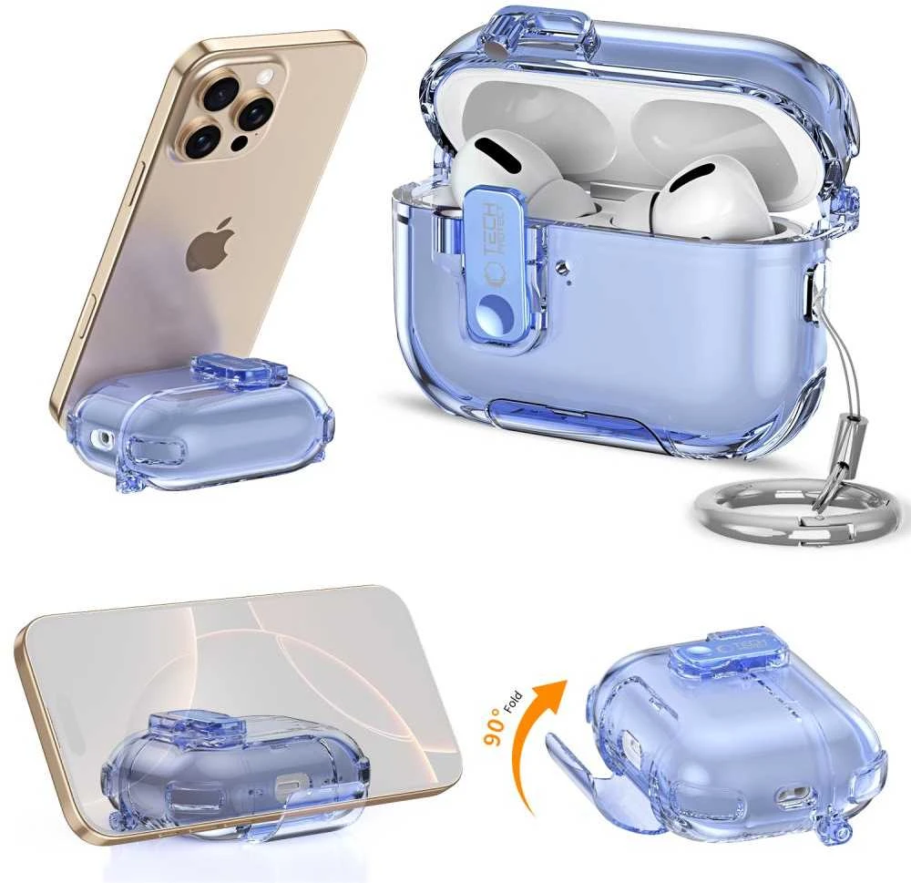 Dėklas Tech-Protect Bounce Pro Apple AirPods Pro 3 MATCHA Žalias