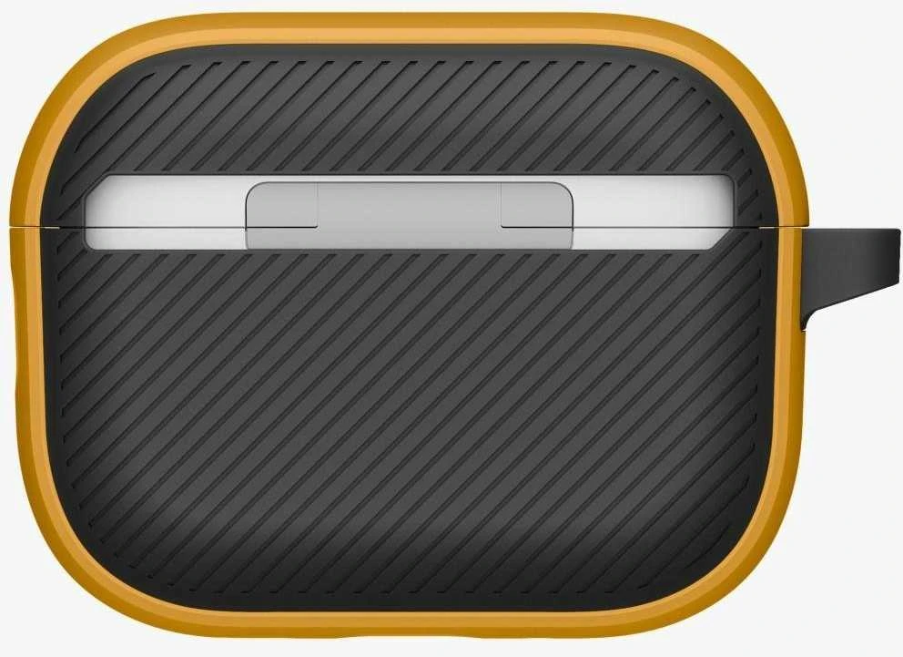 „Uniq Clyde“ dėklas, skirtas „AirPods Pro“ (3 kartos) – geltonai pilkas