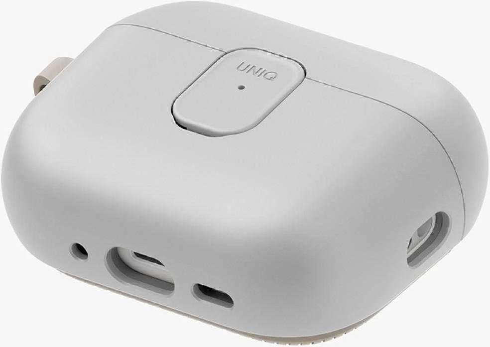 Dėklas Uniq Clyde Case for AirPods Pro 3rd Gen - Gray-rusvai gelsvas