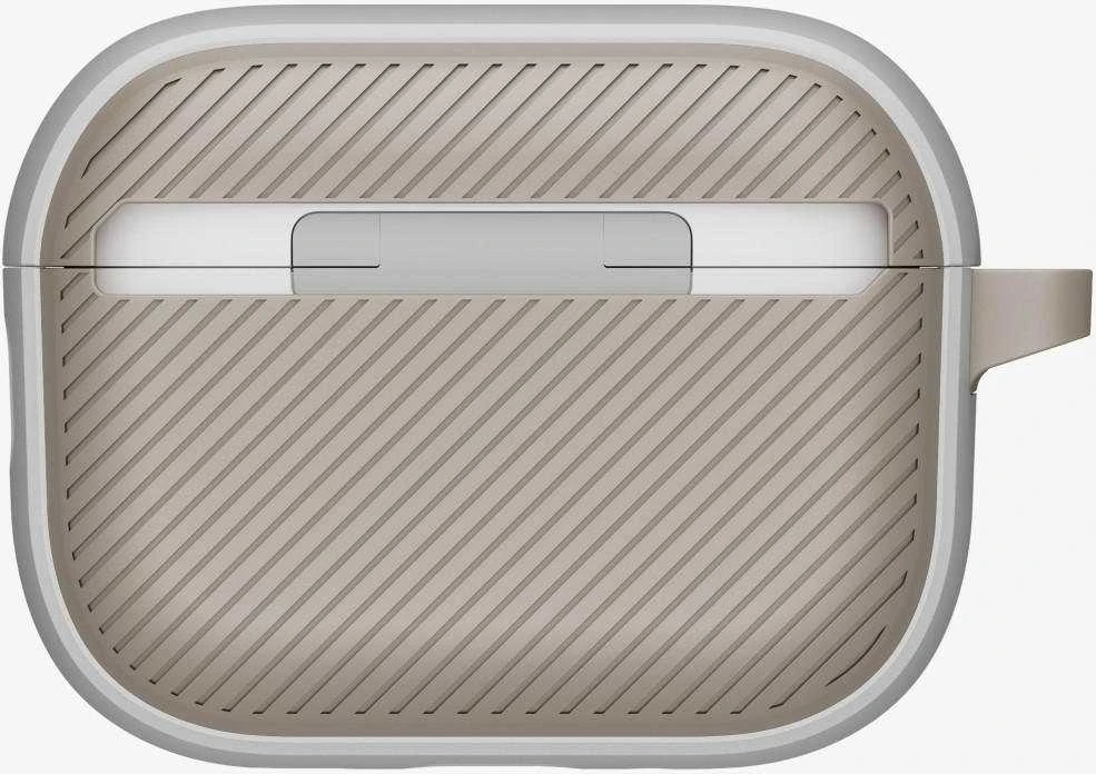 Dėklas Uniq Clyde Case for AirPods Pro 3rd Gen - Gray-rusvai gelsvas