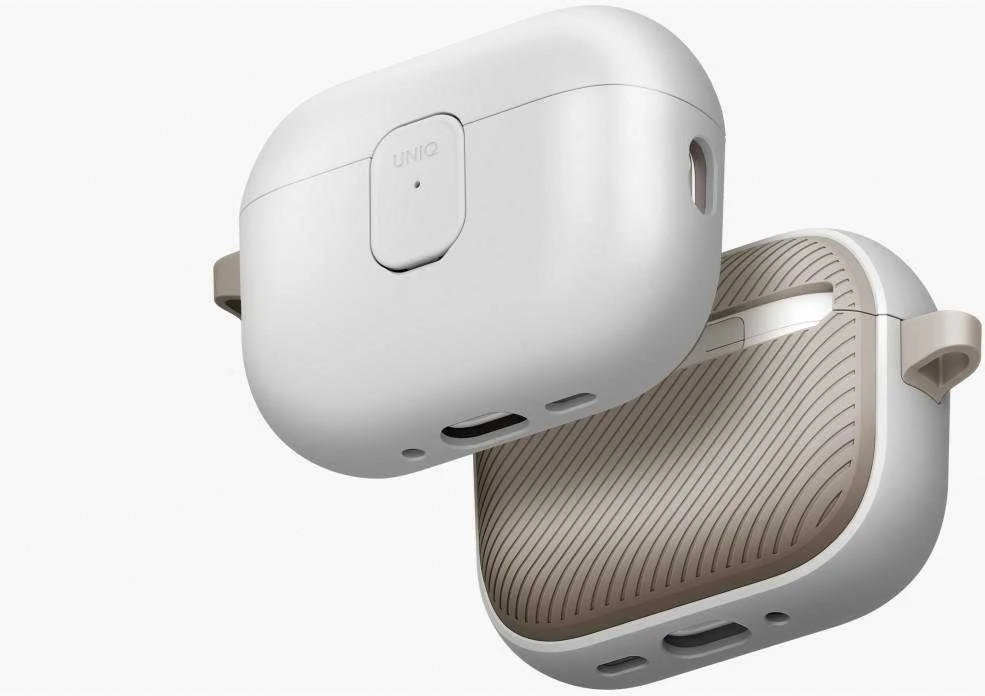 Dėklas Uniq Clyde Case for AirPods Pro 3rd Gen - Gray-rusvai gelsvas