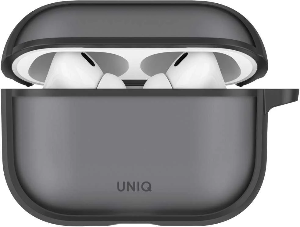 „Uniq Veren“ dėklas, skirtas „AirPods Pro 3“ ausinėms – rudas