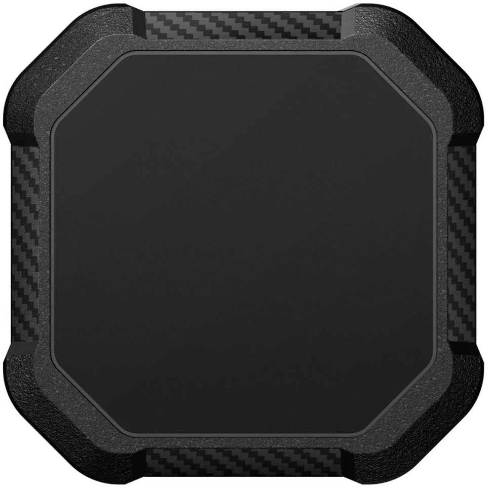 Dėklas AirTag 1/2 juodas apsauginis Spigen Tough Armor
