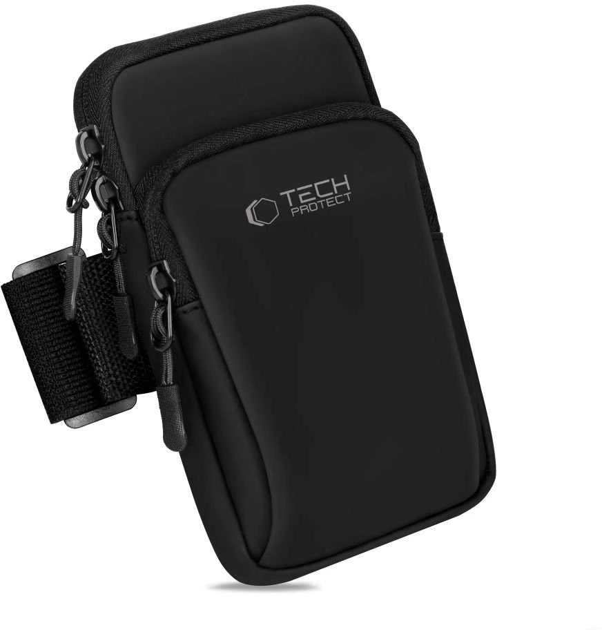 Dėklas Tech-Protect M7 Universal Sport Armband Case – juodos spalvos
