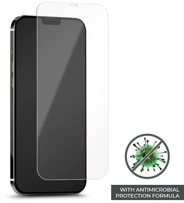 PURO Anti-Bacterial Apsauginis Apsauginis stiklas with Antibacterial Protection skirtas Apple iPhone 12 Mini Screen