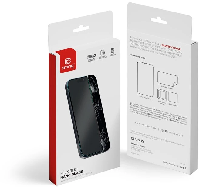 Dėklas Apsauginis hibridinis stiklas iPhone 16 / iPhone 15