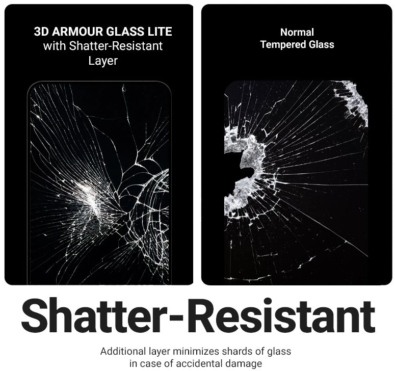 Apsauginis stiklas Crong 3D Armour Glass Lite Vivo V70 5G