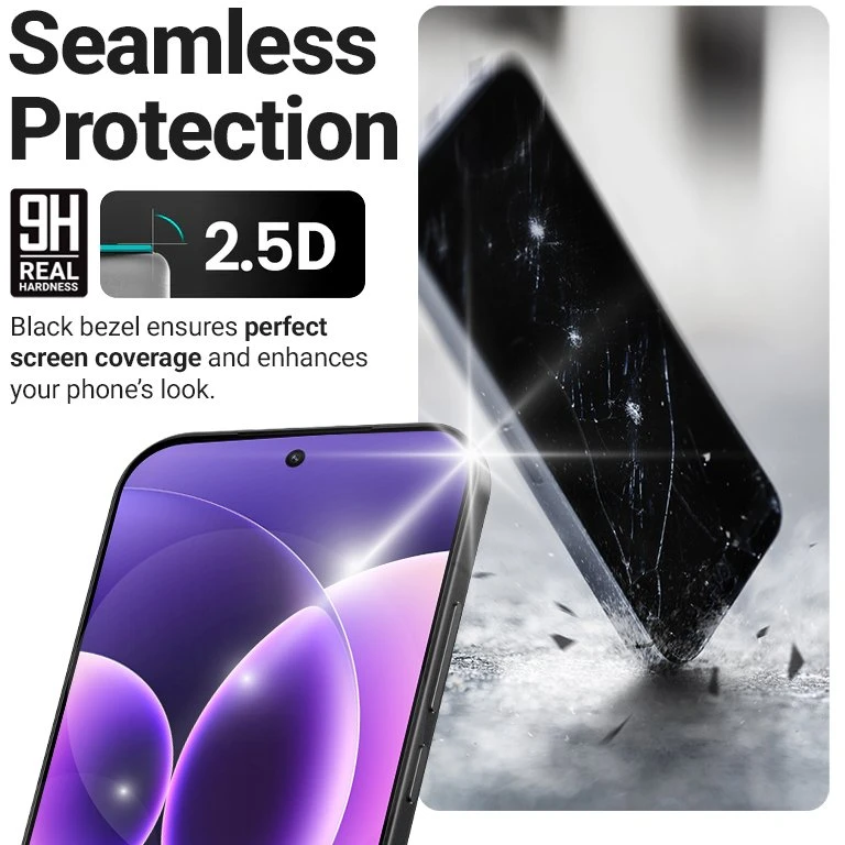 Apsauginis stiklas Crong 3D Armour Glass Lite Motorola Moto G57 Power 5G
