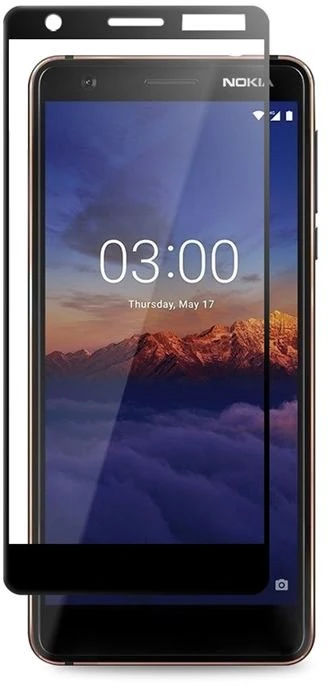 Crong 7D Nano Flexible Glass – Full Coverage Hybrid Screen Protector 9H Nokia 3.1