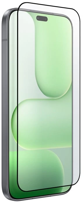 Apsauginis stiklas Honor 600 Lite 5G, juodas rėmelis