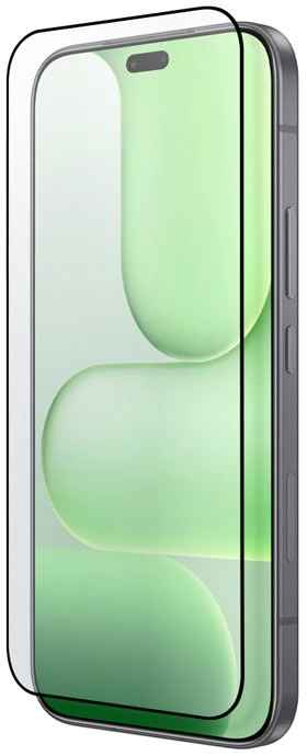 Apsauginis stiklas Honor 600 Lite 5G, juodas rėmelis