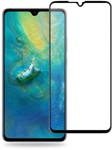 Crong Edge Glass - Full Glue Edge-to-Edge 9H Glass Screen Protector skirtas Huawei Mate 20