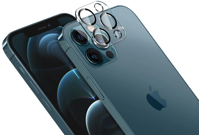 Crong Lens Shield Protective Glass skirtas Apple iPhone 12 Pro