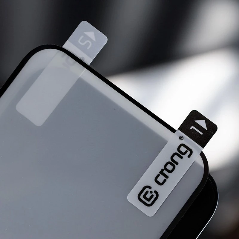 Crong 7D Nano Flexible Glass – Full Coverage Hybrid Screen Protector 9H Apple iPhone 5.4 Apple iPhone 13 mini