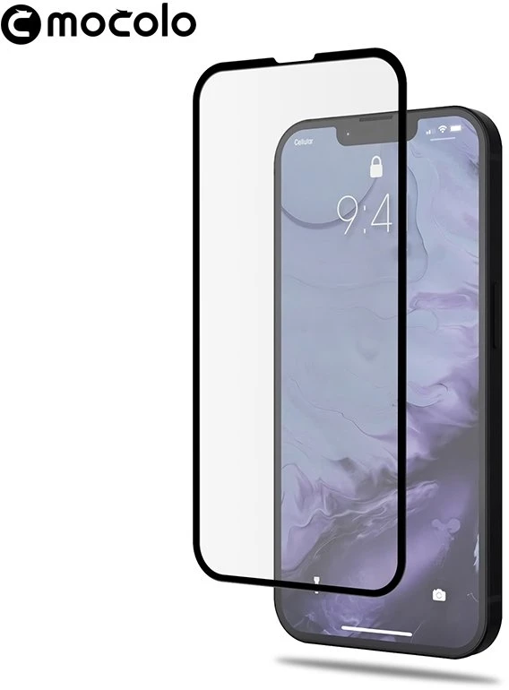 Mocolo 3D Glass Full Glue - Apsauginis stiklas skirtas Apple iPhone 13 Pro Max
