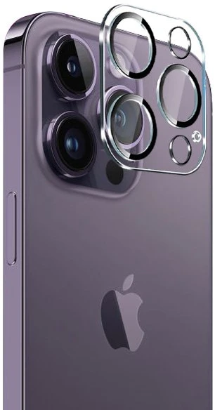 Crong Lens Shield Protective Glass skirtas Apple iPhone 14 Pro / Apple iPhone 14 Pro Max
