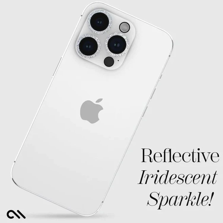 Case-Mate Sparkle Lens Protector - Apsauginis stiklas skirtas Apple iPhone 15 Pro / Apple iPhone 15 Pro Max camera (Twinkle)