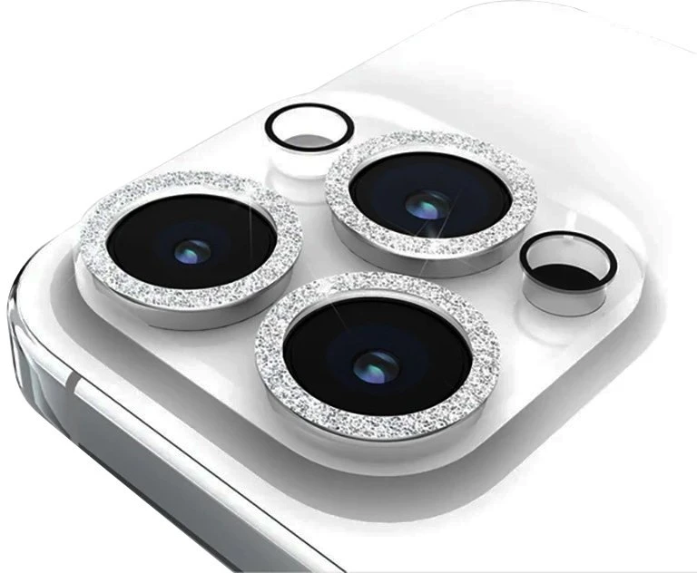 Case-Mate Sparkle Lens Protector - Apsauginis stiklas skirtas Apple iPhone 15 Pro / Apple iPhone 15 Pro Max camera (Twinkle)