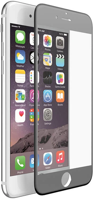 X-Doria ARC Guard - Apsauginis stiklas 9H Screen Protector skirtas iPhone 7 Plus (Juodas Edge)