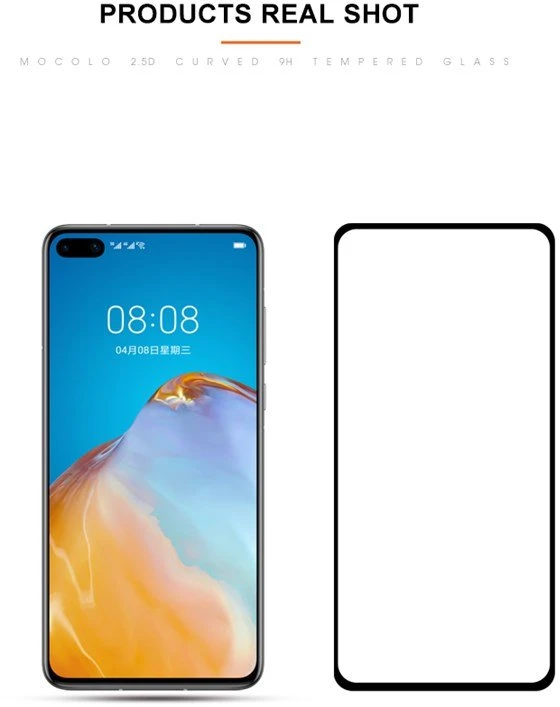 Apsauginis stiklas Mocolo 2.5D Full Glue Huawei P40
