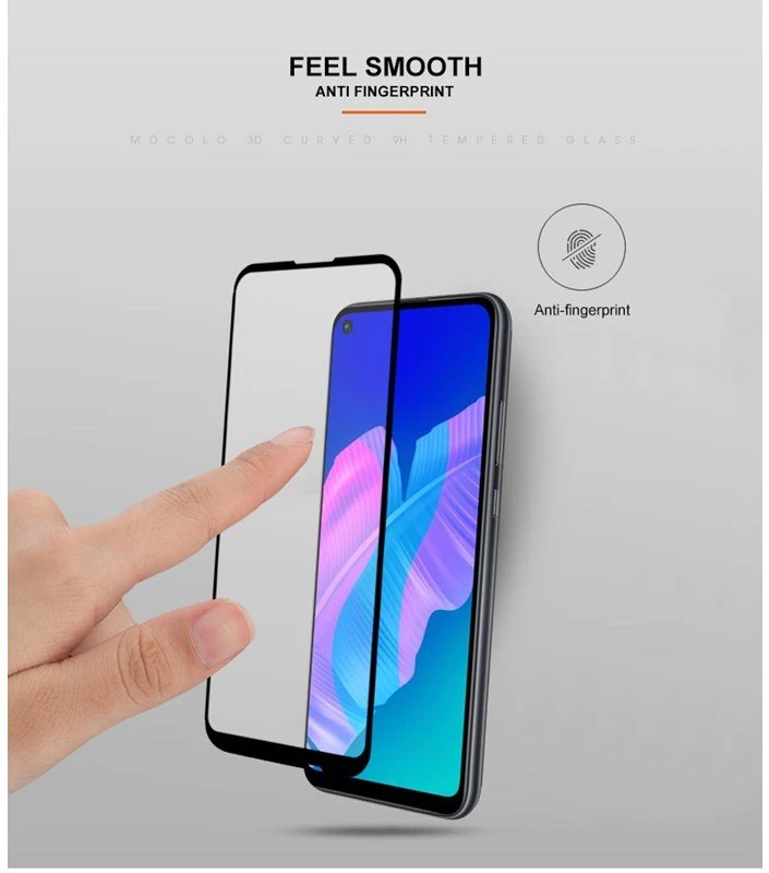 Apsauginis stiklas Mocolo 2.5D Full Glue Huawei P40 Lite E