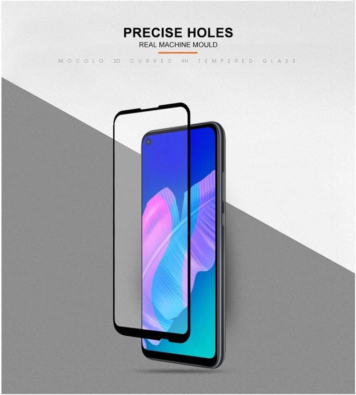Apsauginis stiklas Mocolo 2.5D Full Glue Huawei P40 Lite E