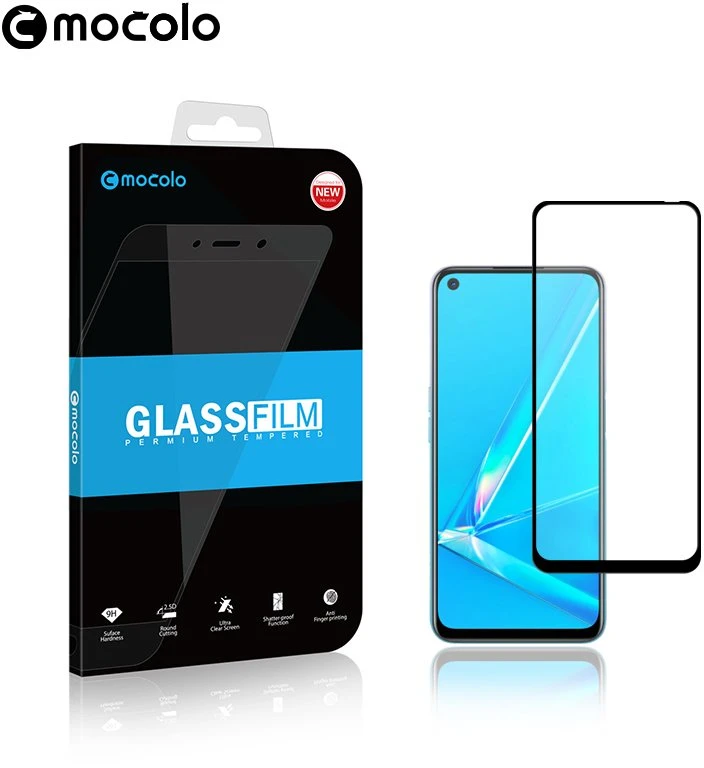 Mocolo 2.5D Full Glue Apsauginis stiklas skirtas OPPO A92