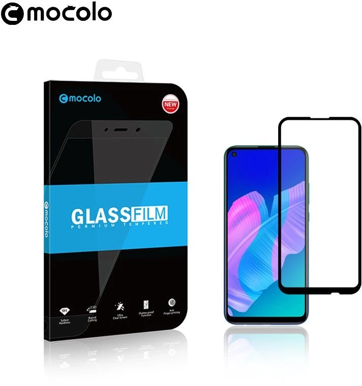 Apsauginis stiklas Mocolo 2.5D Full Glue Huawei P40 Lite E