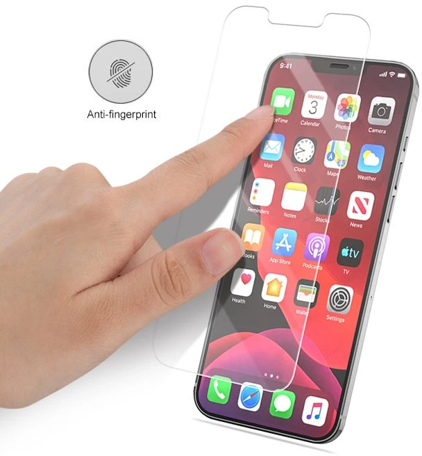 Mocolo 2.5D Clear Glass - Apsauginis stiklas skirtas Apple iPhone 13 Pro Max