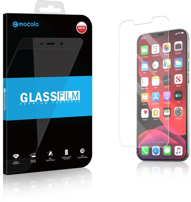 Mocolo 2.5D Clear Glass - Apsauginis stiklas skirtas Apple iPhone 13 Pro Max