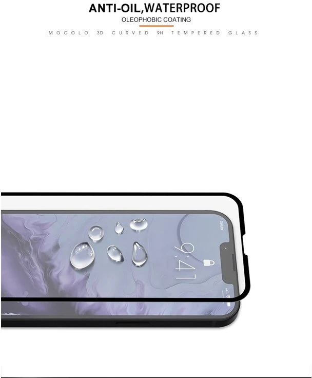 Mocolo 3D Glass Full Glue - Apsauginis stiklas skirtas Apple iPhone 13 Mini