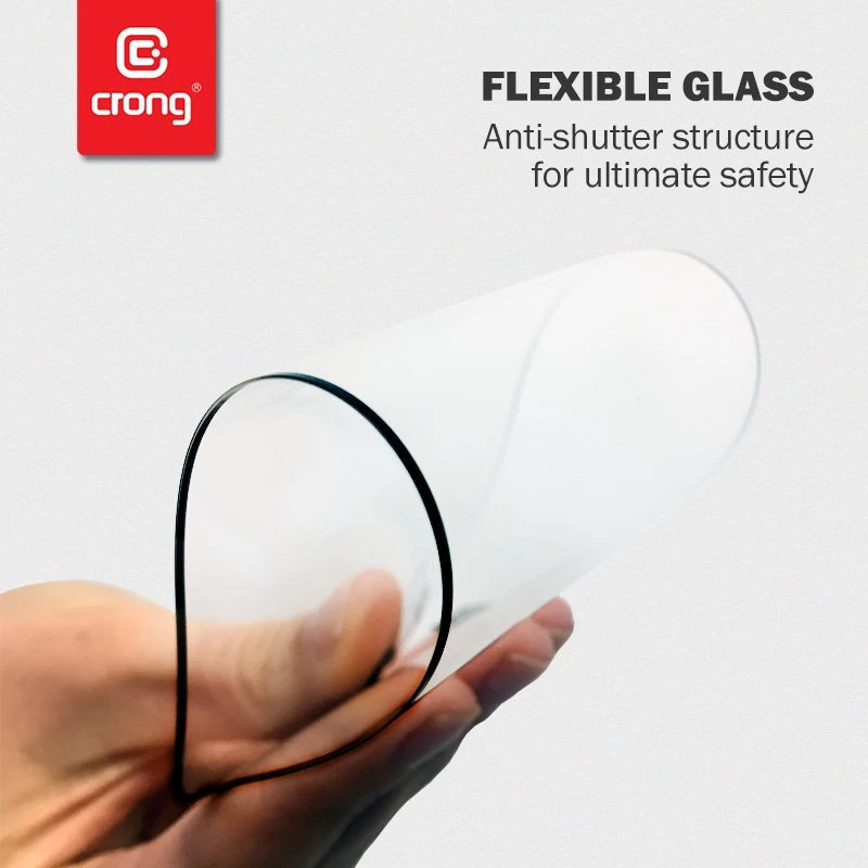 Crong 7D Nano Flexible Glass – Full Coverage Hybrid Screen Protector 9H Realme C11