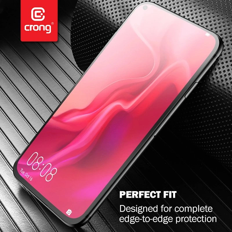 Crong 7D Nano Flexible Glass – Full Coverage Hybrid Screen Protector 9H Realme C11