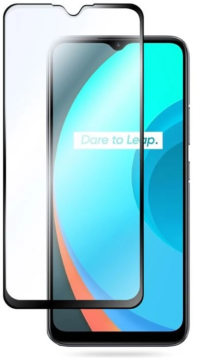 Crong 7D Nano Flexible Glass – Full Coverage Hybrid Screen Protector 9H Realme C11