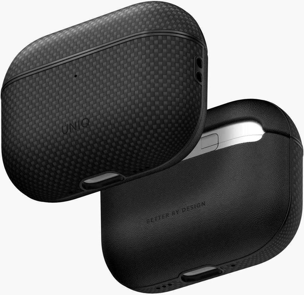 Dėklas Uniq Keva Prime Case for AirPods Pro 3 - Juodas
