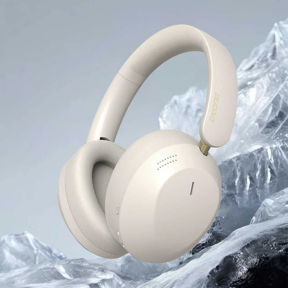 Dudao X22 Max Belaidės Ant ausų uždedamos Bluetooth Ausinės with ANC - rusvai gelsvas