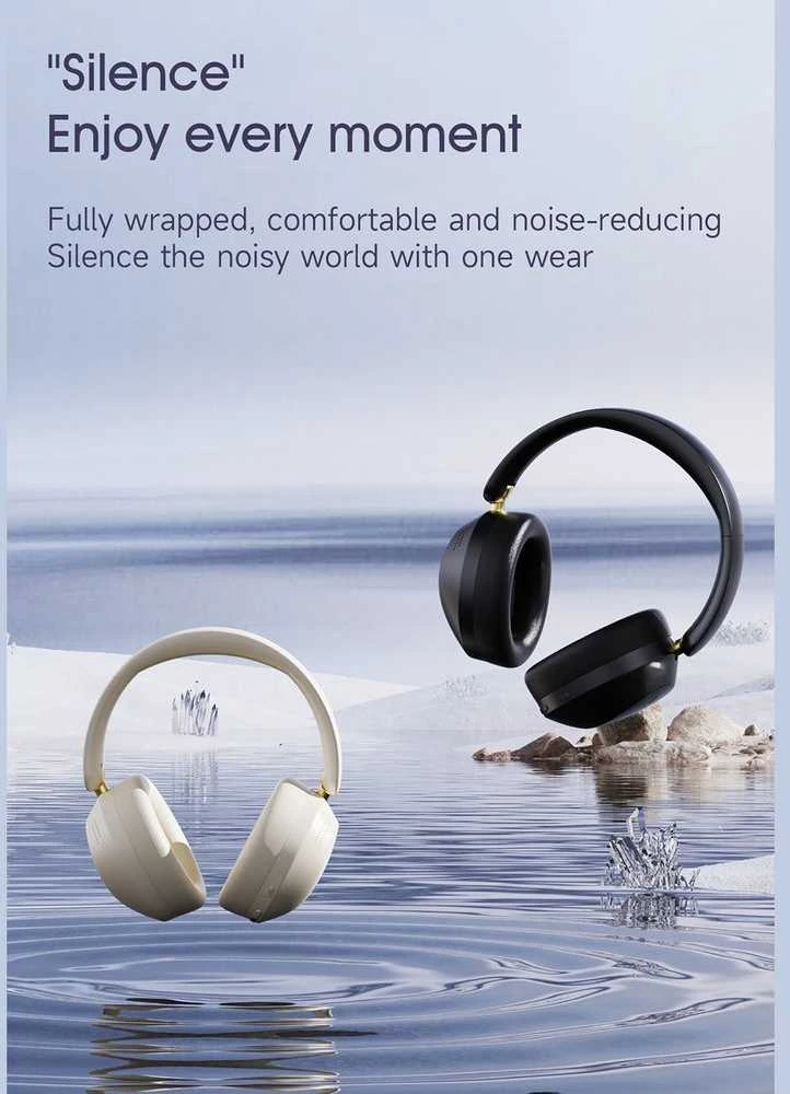 Dudao X22 Max Belaidės Ant ausų uždedamos Bluetooth Ausinės with ANC - rusvai gelsvas