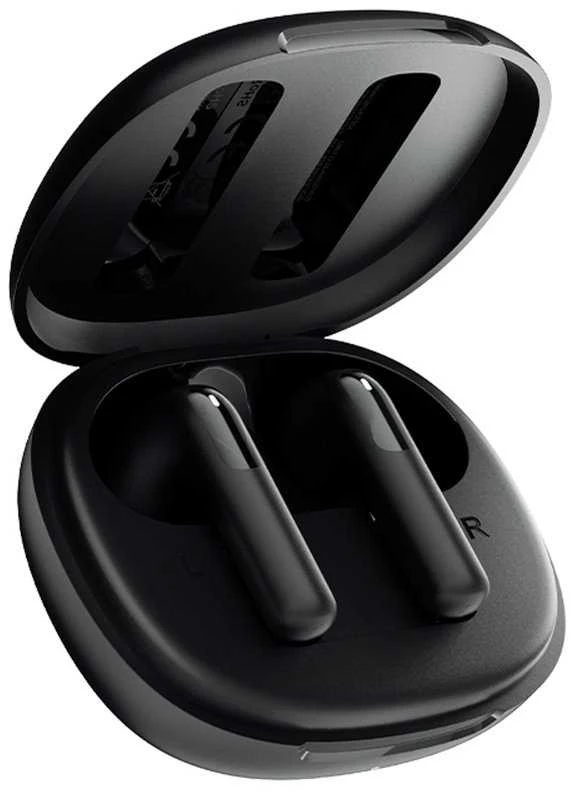 QCY AilyBuds E10 In-Ear Ausinės with ENC LDAC Hi-Res Audio IPX4 Bluetooth 5.4 - Juodas