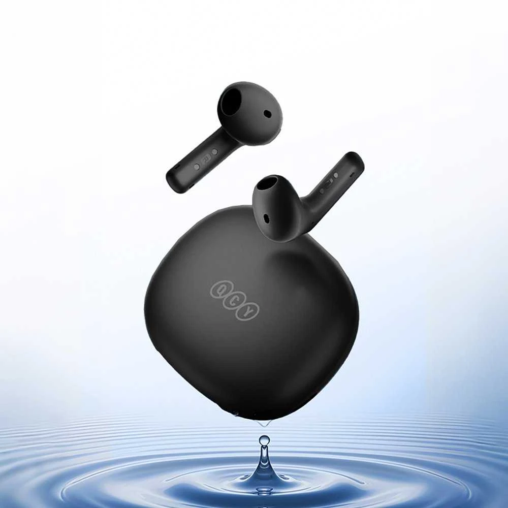 QCY AilyBuds E10 In-Ear Ausinės with ENC LDAC Hi-Res Audio IPX4 Bluetooth 5.4 - Juodas