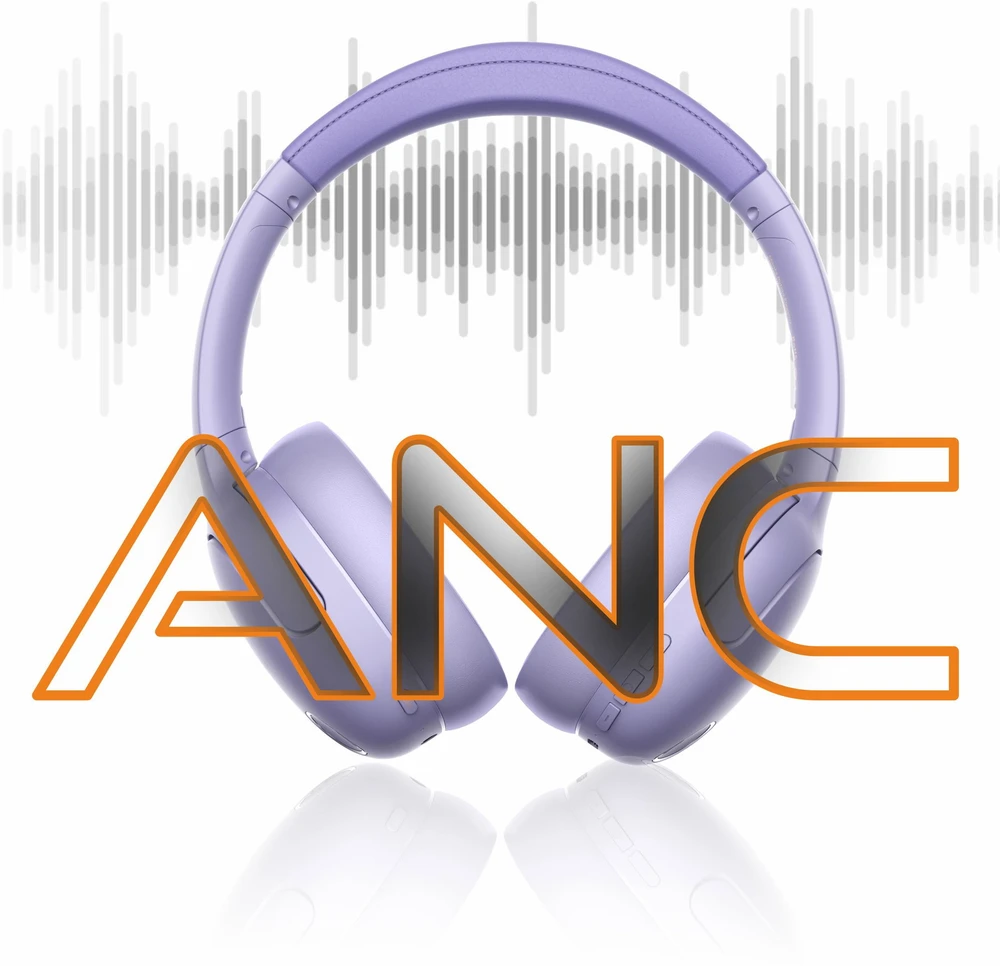 Manta Ausinės su ANC, Bluetooth 5.3 ir 600 mAh baterija