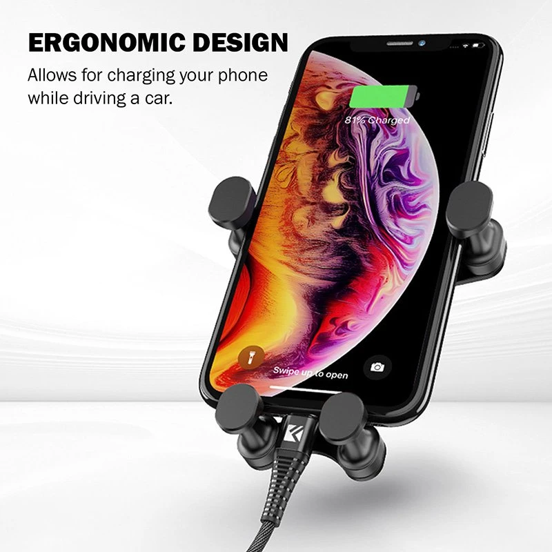 Telefono laikiklis Crong Gravity 4,7–6,5"