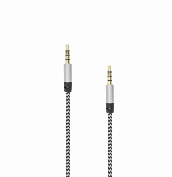 Sbox Technology Sbox 3535-1.5W AUX kabelis 3.5mm į 3.5mm Coconut Baltas