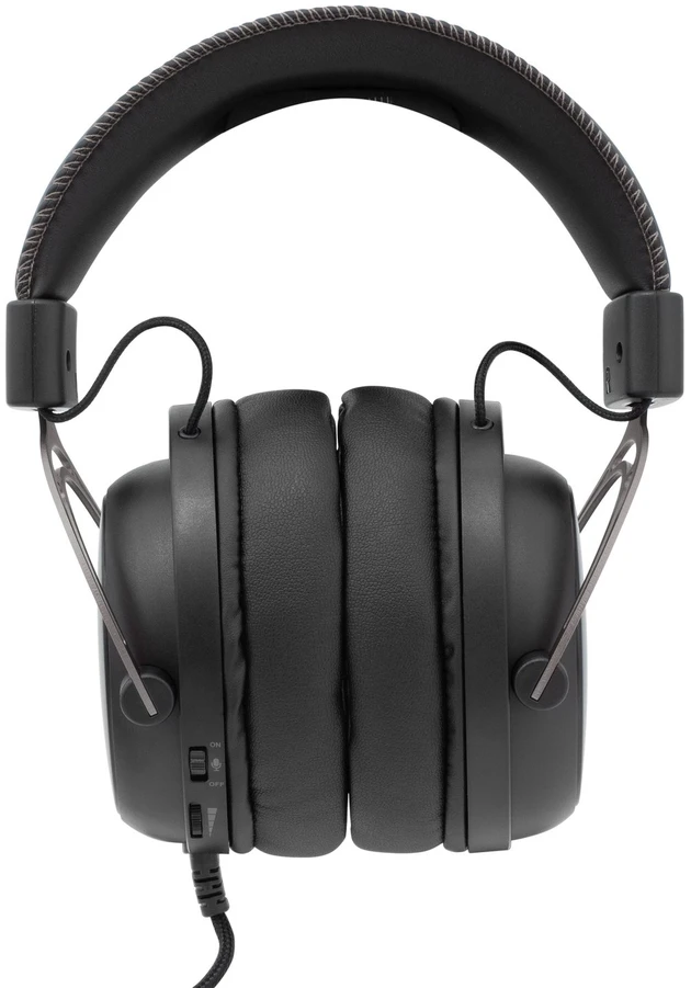 Ausinės White Shark Baltas Shark GH-2341 Gorilla juoda ir pilka