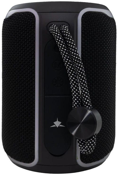 White shark Baltas Shark Ghatam GBT-3007 Bluetooth garsiakalbis, juodas/pilkas