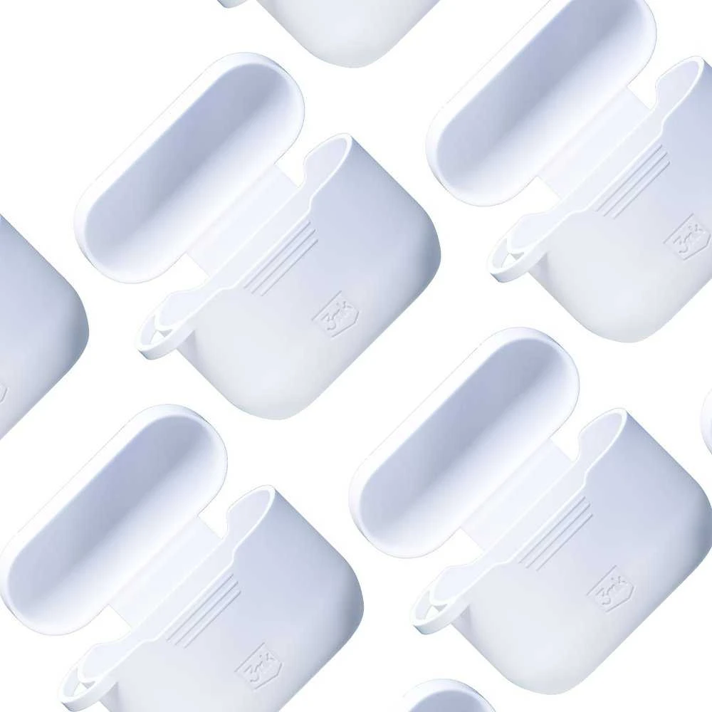 3Mk apsauginis 3mk silikoninis AirPods dėklas, skirtas AirPods Pro 3 - Baltas