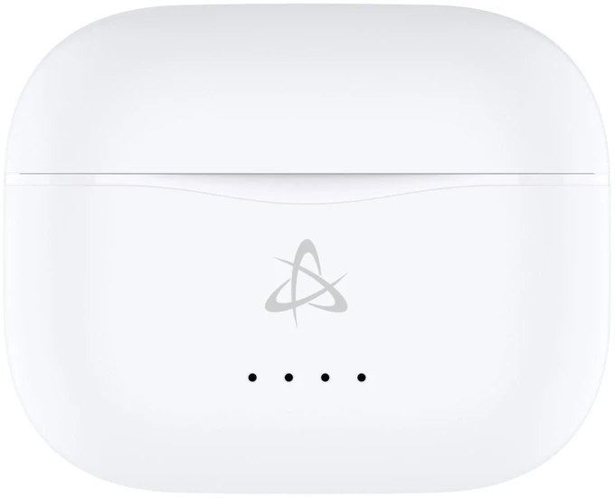 Dėklas Baltos belaidės į ausį įdedamos ausinės Sbox EB-TWS05